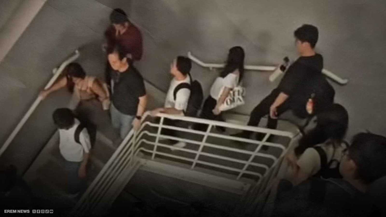 من الطابق 106.. عطل كهربائي يحاصر الموظفين بناطحة سحاب (فيديو إرم)