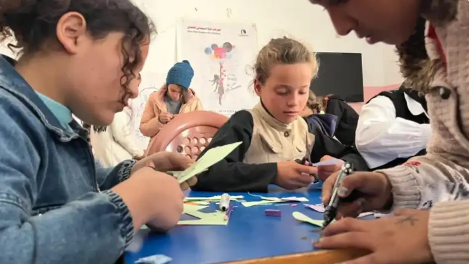 من ورش الأطفال