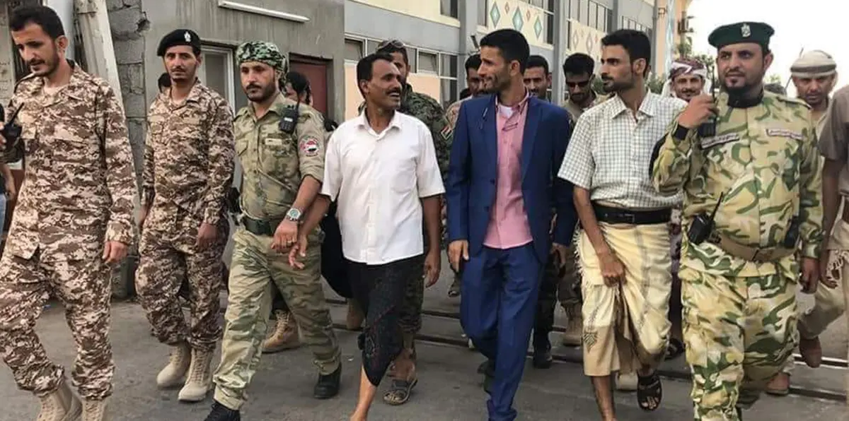 رغم قرار إحالته إلى القضاء.. هكذا استُقبِل القيادي الجنوبي "أبواليمامة" في عدن (فيديو وصور)