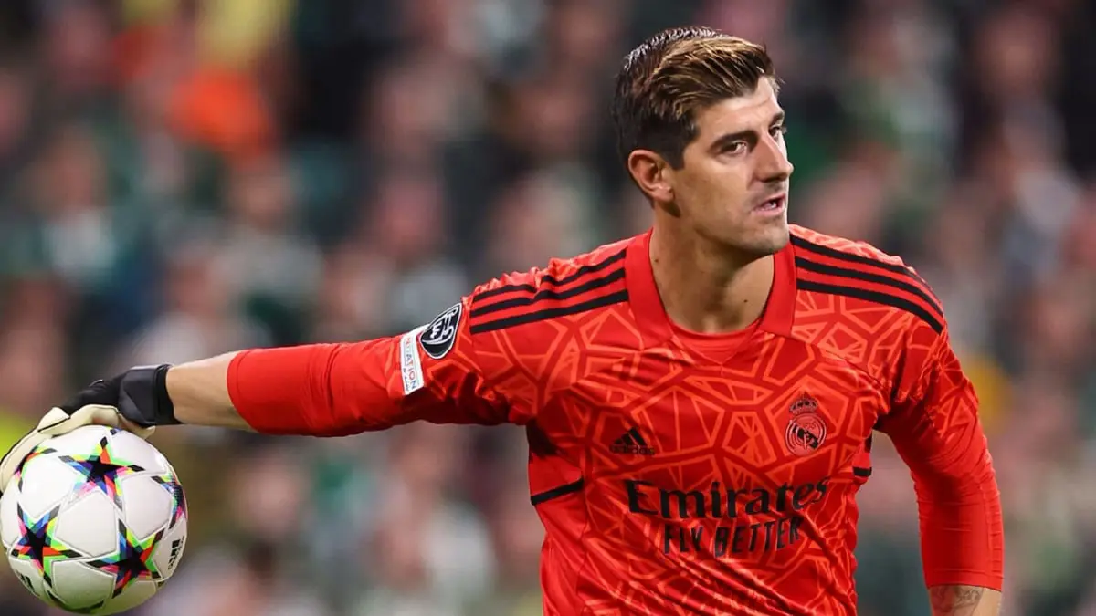 أنشيلوتي: كورتوا سيكون جاهزا لمباراة الكلاسيكو ضد برشلونة

