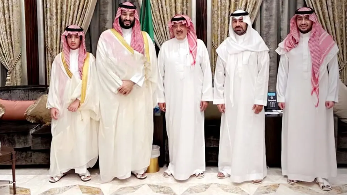 ظهور نادر لنجل الأمير محمد بن سلمان 