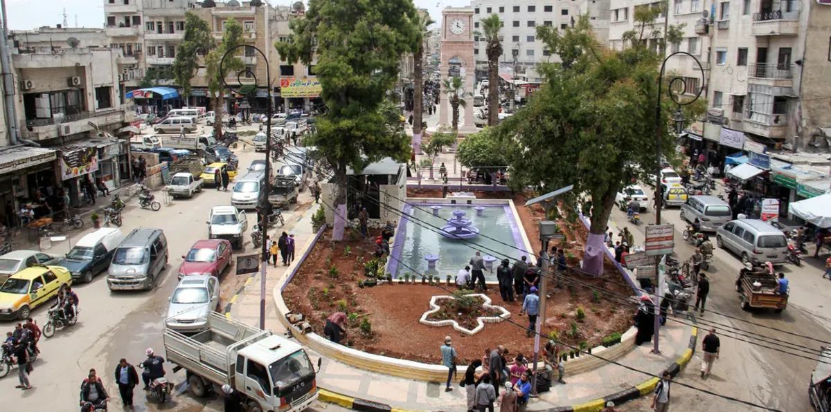 مقتل طفلين في قصف جوي على إدلب السورية