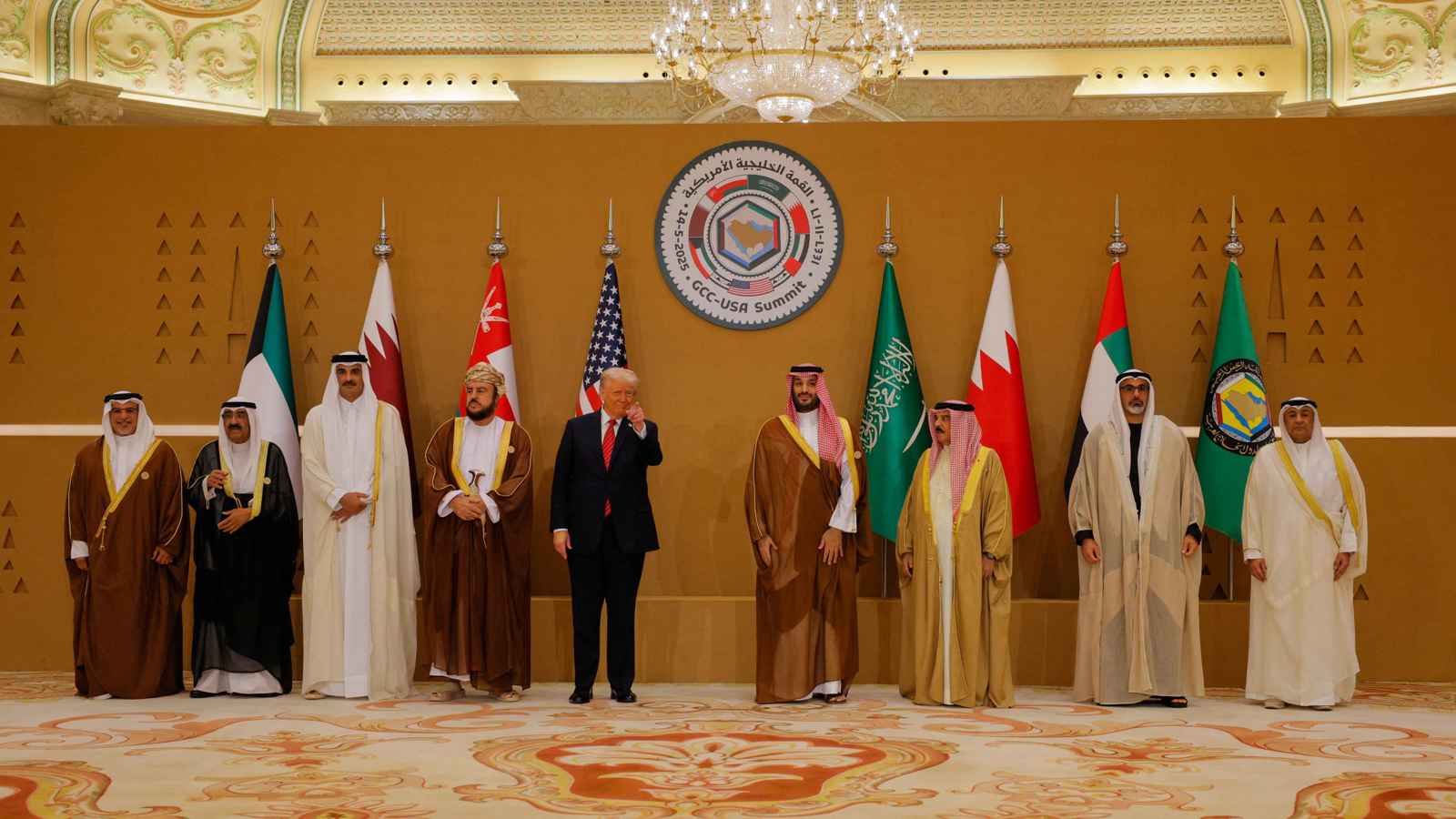 انطلاق أعمال القمة الخليجية الأمريكية في الرياض