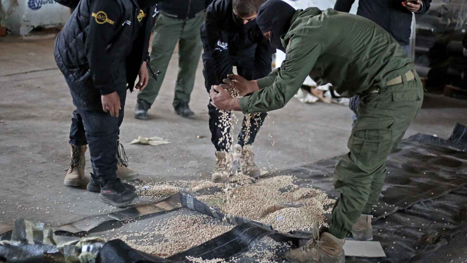 ضبط 4 ملايين حبة كبتاغون في ميناء اللاذقية السوري