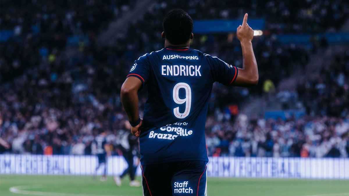 أداء خرافي.. تقييم إندريك في كلاسيكو ليون ومارسيليا 