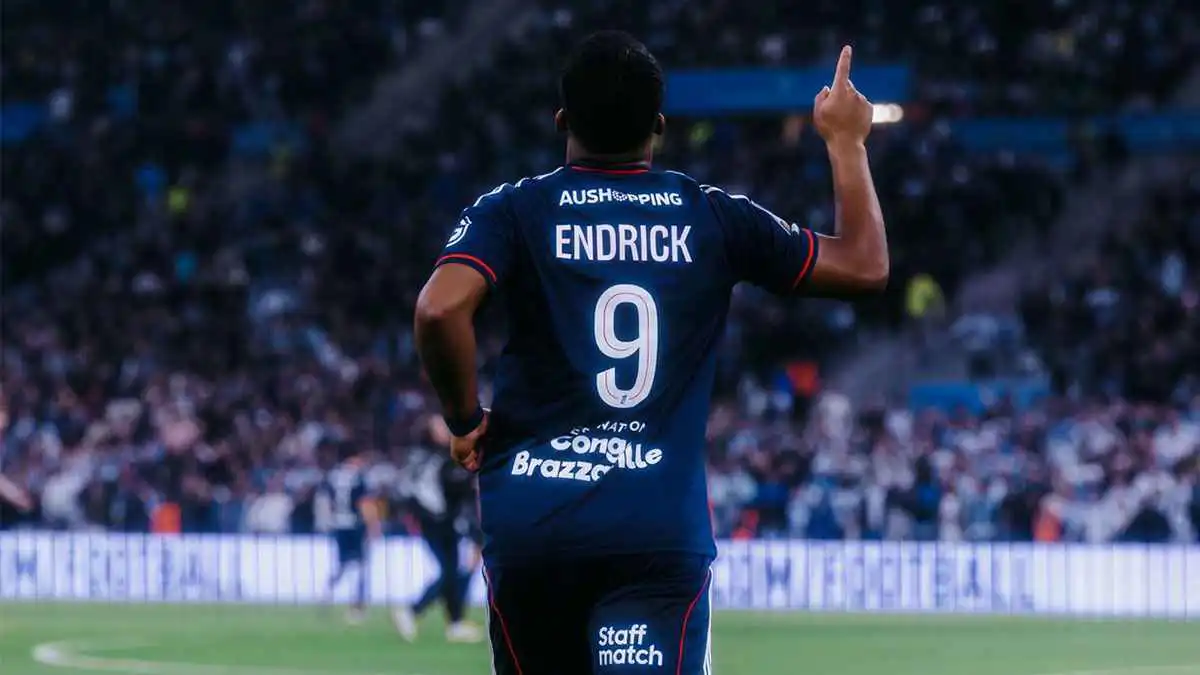 أداء خرافي.. تقييم إندريك في كلاسيكو ليون ومارسيليا