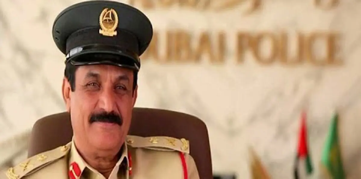 وفاة الفريق خميس مطر المزينة قائد عام شرطة دبي