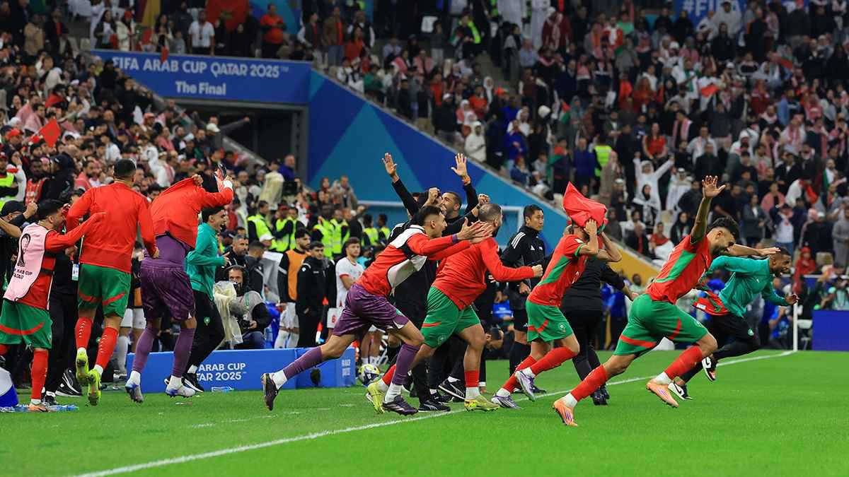 تساوى مع السعودية.. عدد بطولات المغرب في كأس العرب