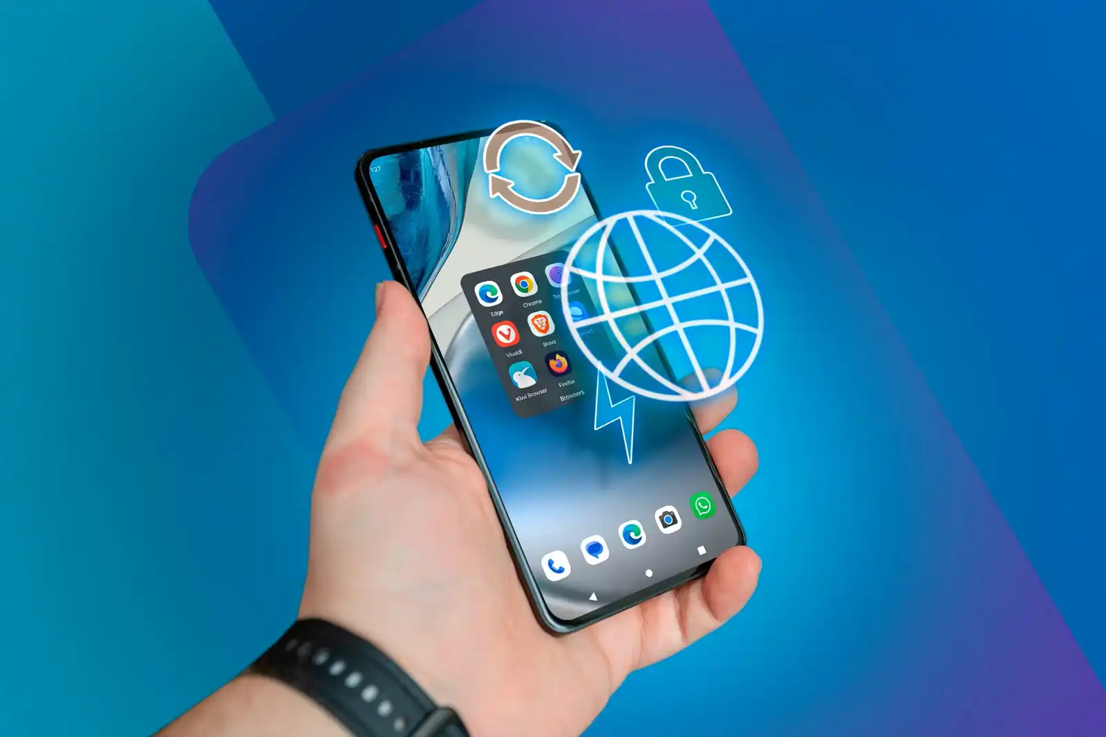 برامج لحماية الخصوصية على الهاتف.