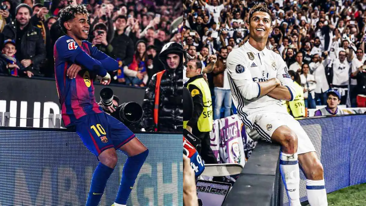 رغم اللعب لبرشلونة.. 4 أشياء تجعل لامين يامال أقرب لرونالدو من ميسي