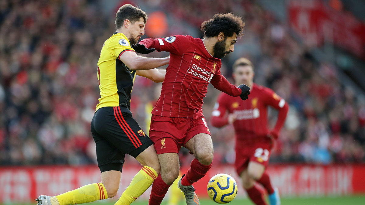 أهداف مباراة ليفربول ضد واتفورد.. 2-0 لـ"الريدز" (فيديو)
