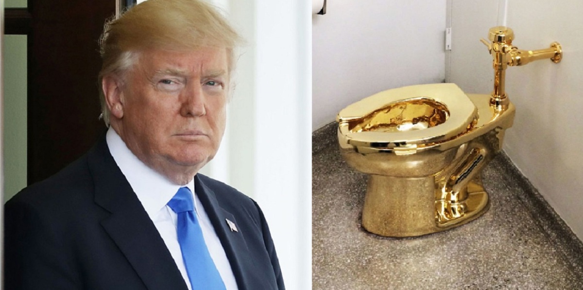 متحف أمريكي يرفض إعارة لوحة "فان جوخ" لترامب ويعرض بدلًا منها "مرحاض ذهبي"