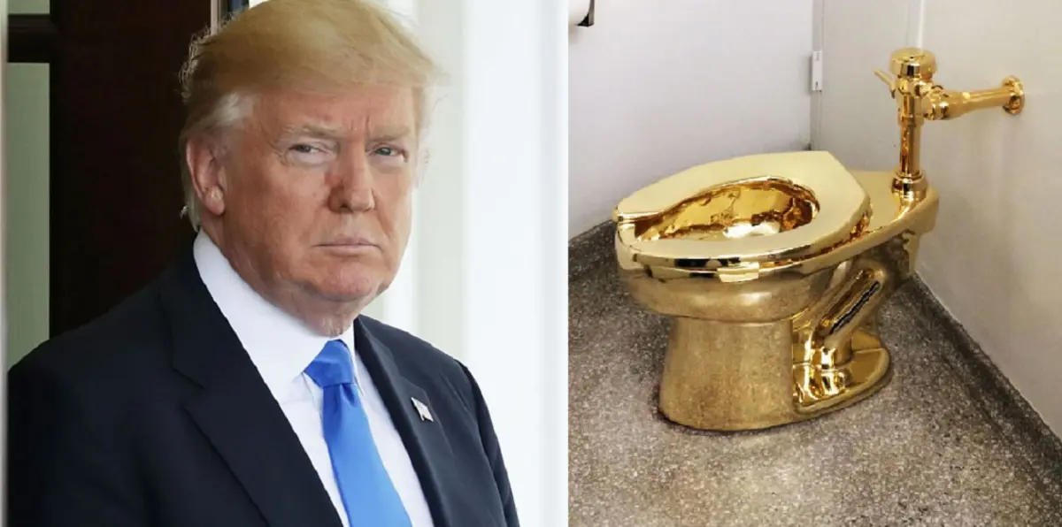 متحف أمريكي يرفض إعارة لوحة "فان جوخ" لترامب ويعرض بدلًا منها "مرحاض ذهبي"