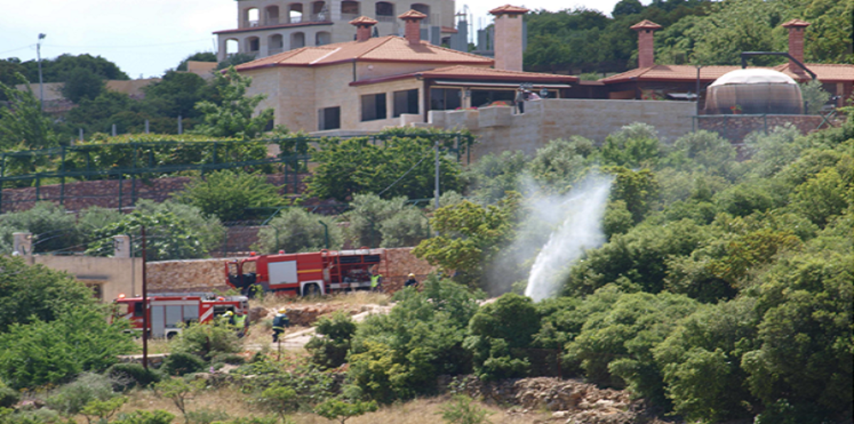 حريق في مبنى رئاسة الوزراء الأردنية يتسبب بوفاة عامل مصري