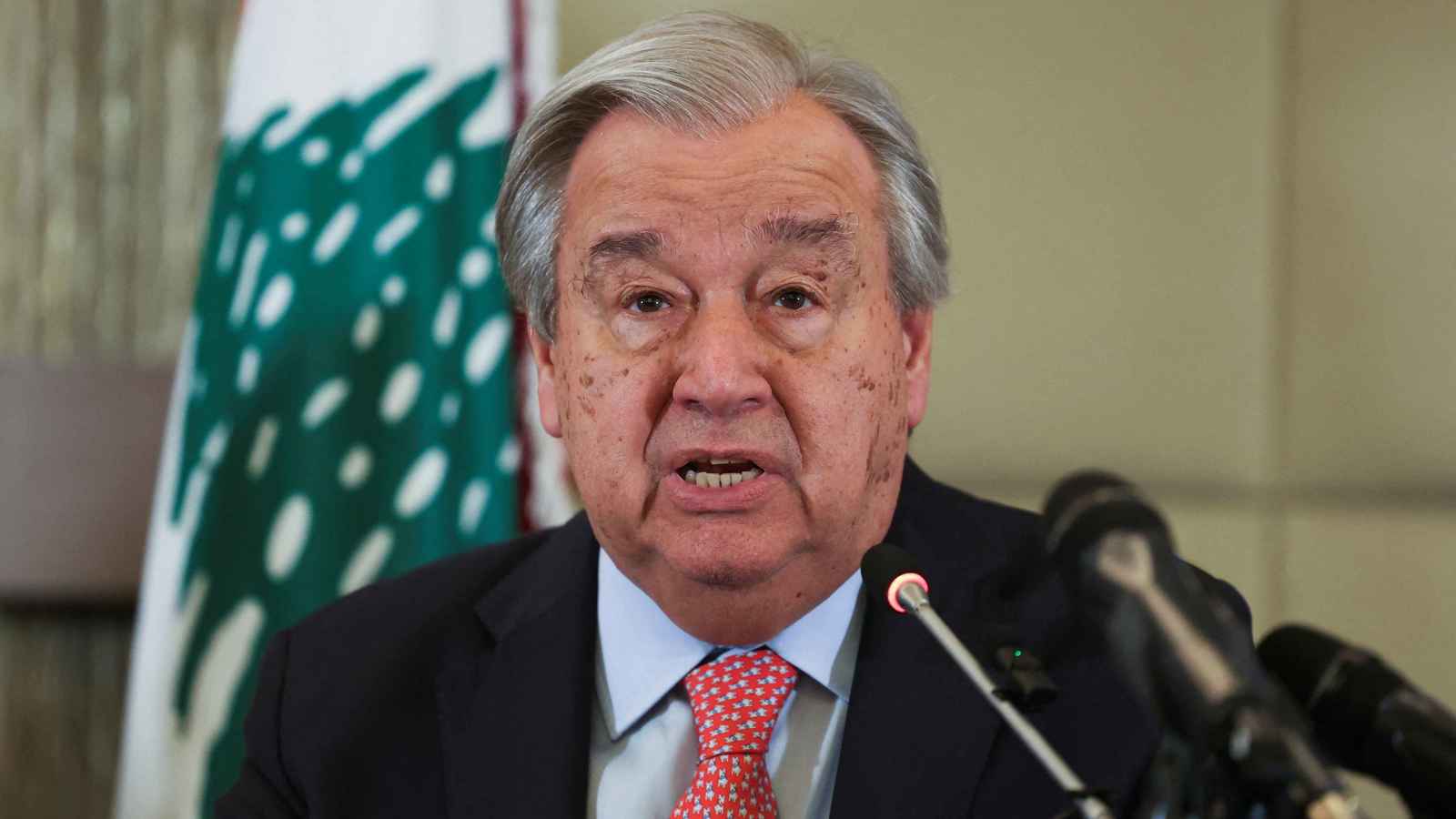 من لبنان.. غوتيريش يدعو إلى حصر السلاح بيد الدولة