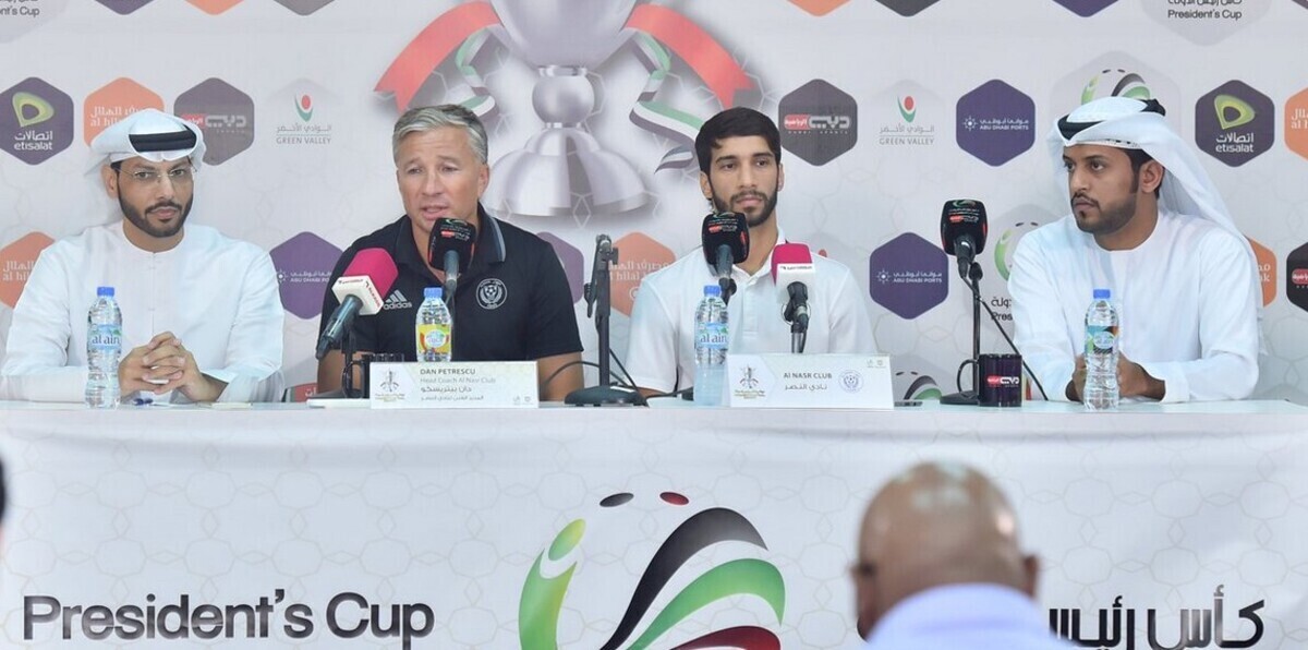 ماذا قال مدربا الوحدة والنصر قبل نهائي كأس رئيس الإمارات؟