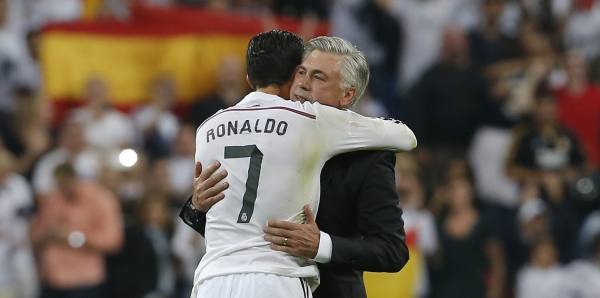 أنشيلوتي ينصح كريستيانو رونالدو بالانتقال إلى يوفنتوس