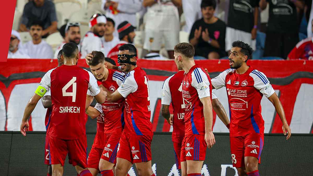 ترتيب دوري أدنوك: الشارقة يكتسح بني ياس برباعية