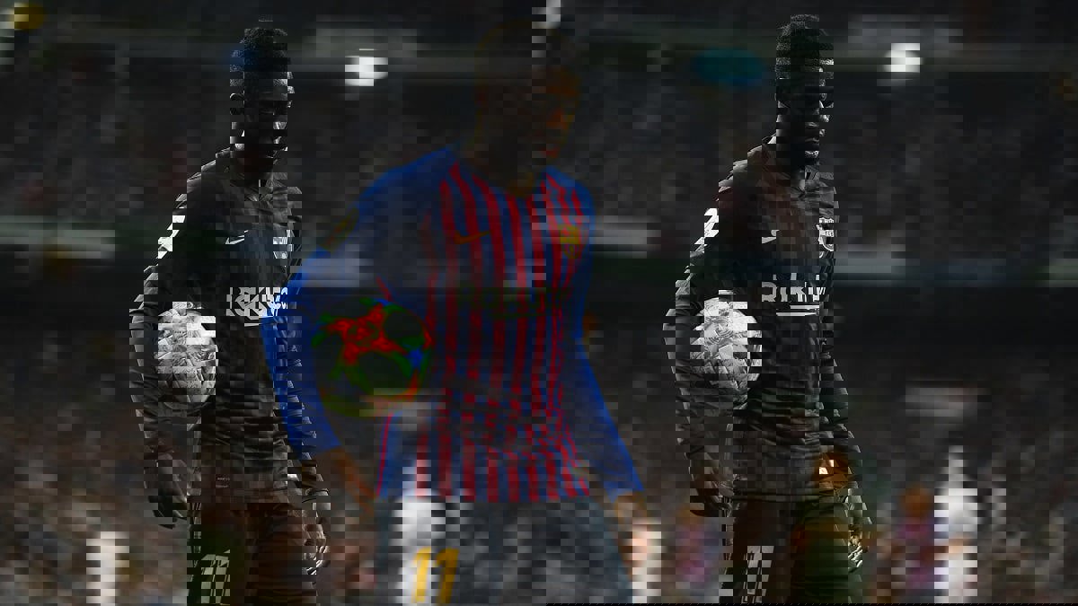 صحيفة: عثمان ديمبلي جاهز لمباراة برشلونة ضد نابولي