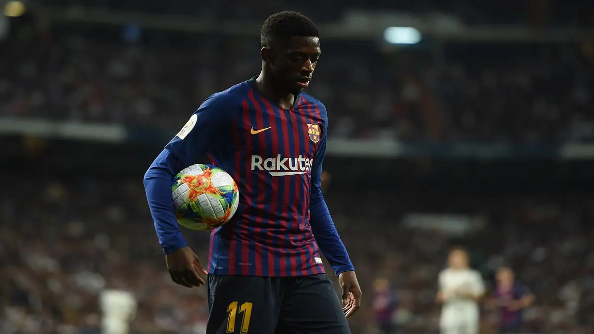 صحيفة: عثمان ديمبلي جاهز لمباراة برشلونة ضد نابولي