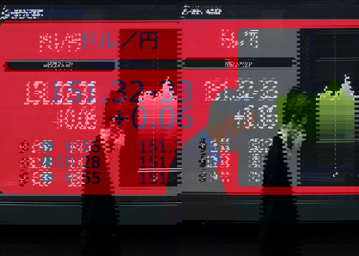 اليابان: تحركات "مضاربة" تسببت بانخفاض الين