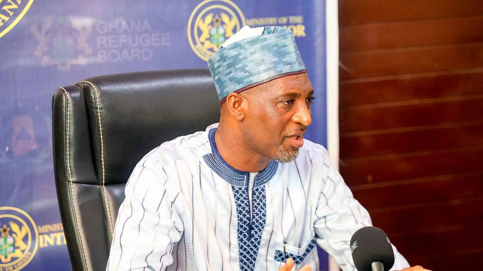 وزير الداخلية في غانا محمد مبارك منتقى