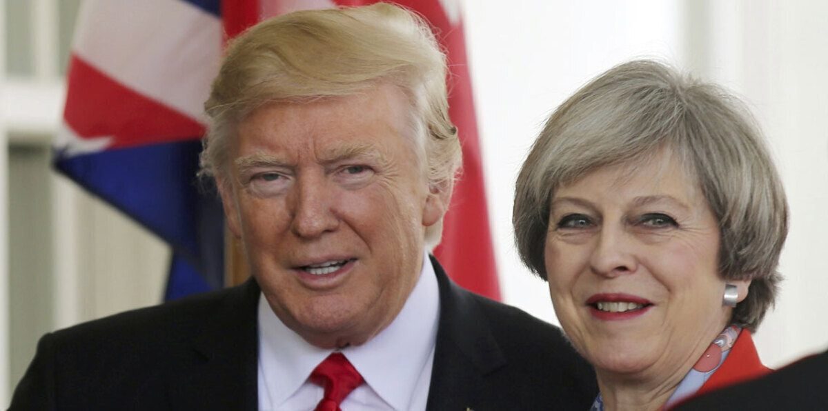 تيريزا ماي تبحث مع دونالد ترامب الوضع في سوريا