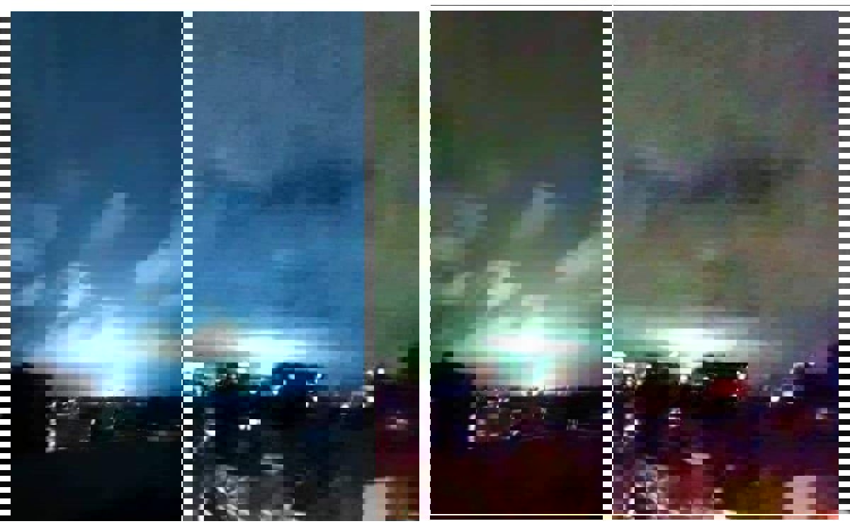 ما سر الضوء الأزرق قبل الزلزال؟ 