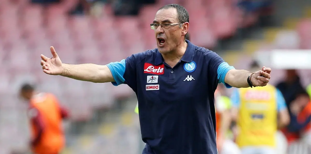 شاهد.. ماوريسيو ساري في ملعب تشيلسي قبل إعلان التعاقد معه (صور)