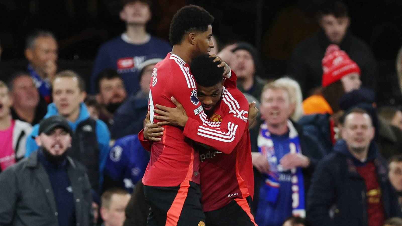 نتيجة وملخص وأهداف مباراة مانشستر يونايتد وإيبسويتش تاون في الدوري الإنجليزي