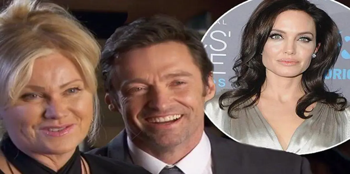 زوجة هيو جاكمان تمنعه من التمثيل مع انجلينا جولي