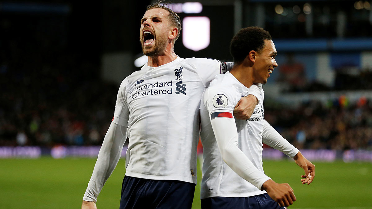 جدول ترتيب الدوري الإنجليزي بعد فوز ليفربول على أستون فيلا.. ومانشستر سيتي أمام ساوثهامبتون (صورة)