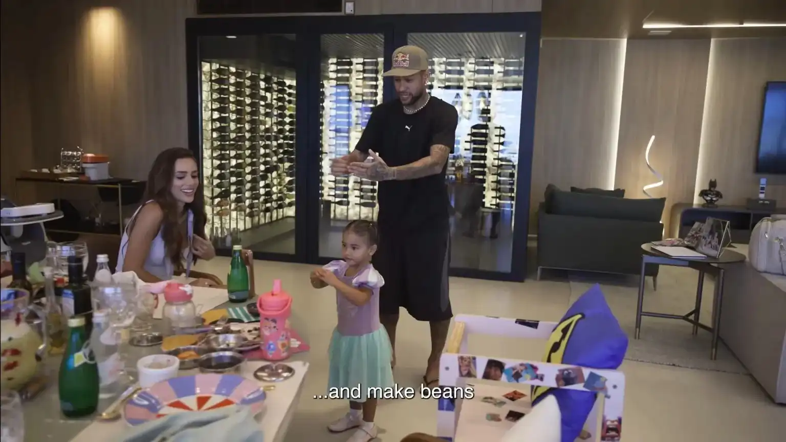 نيمار وابنته