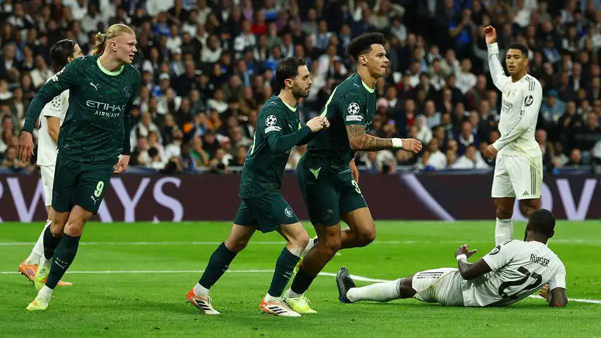 مانشستر سيتي يقلب الطاولة على ريال مدريد ويخطف الفوز بدوري أبطال أوروبا