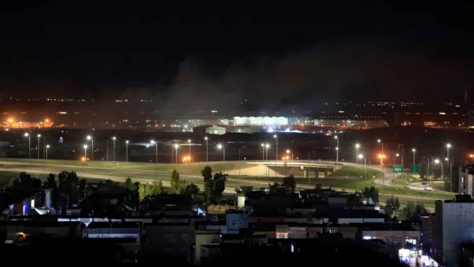 الدفاعات الأمريكية تعترض مسيرة قرب مطار أربيل