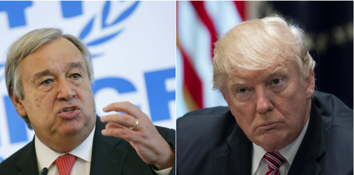 غوتيريس سيدافع عن الاتفاق النووي الإيراني‎ في لقاء مرتقب مع ترامب