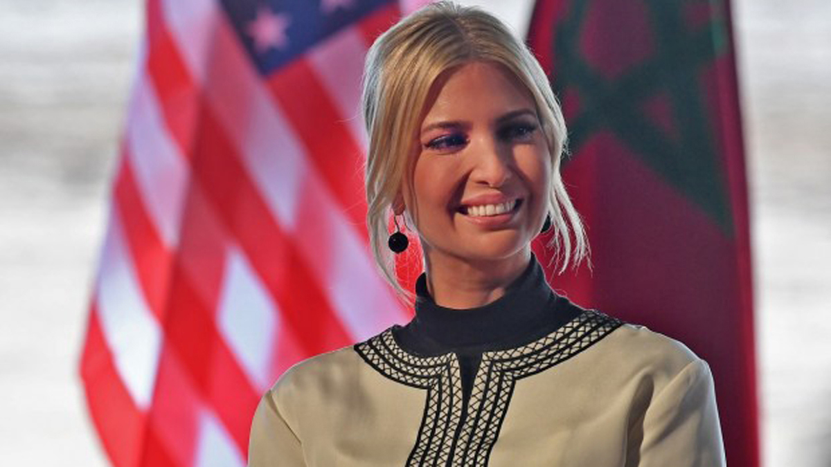 إيفانكا ترامب تلفت الأنظار بالزي التقليدي المغربي (صور)