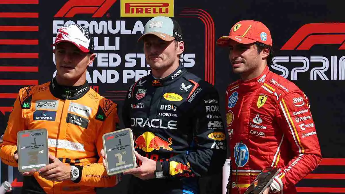 فرستابن يفوز بسباق السرعة بجائزة أمريكا الكبرى للفورمولا