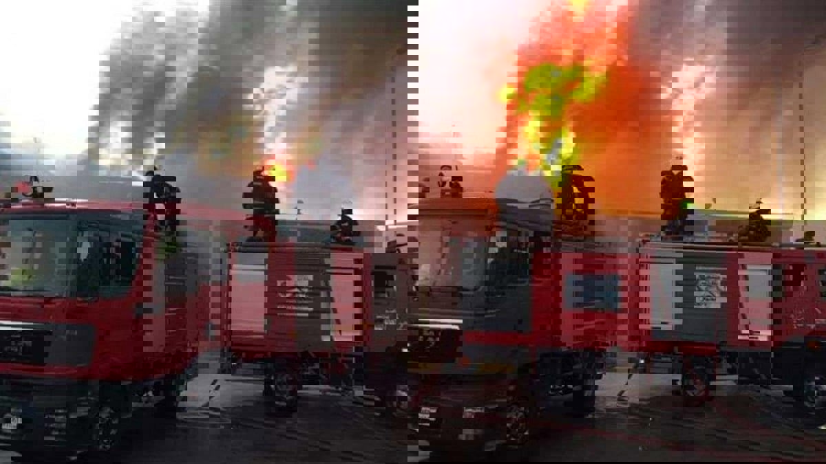 مصر.. اندلاع حريق في كنيسة "مارمينا" 