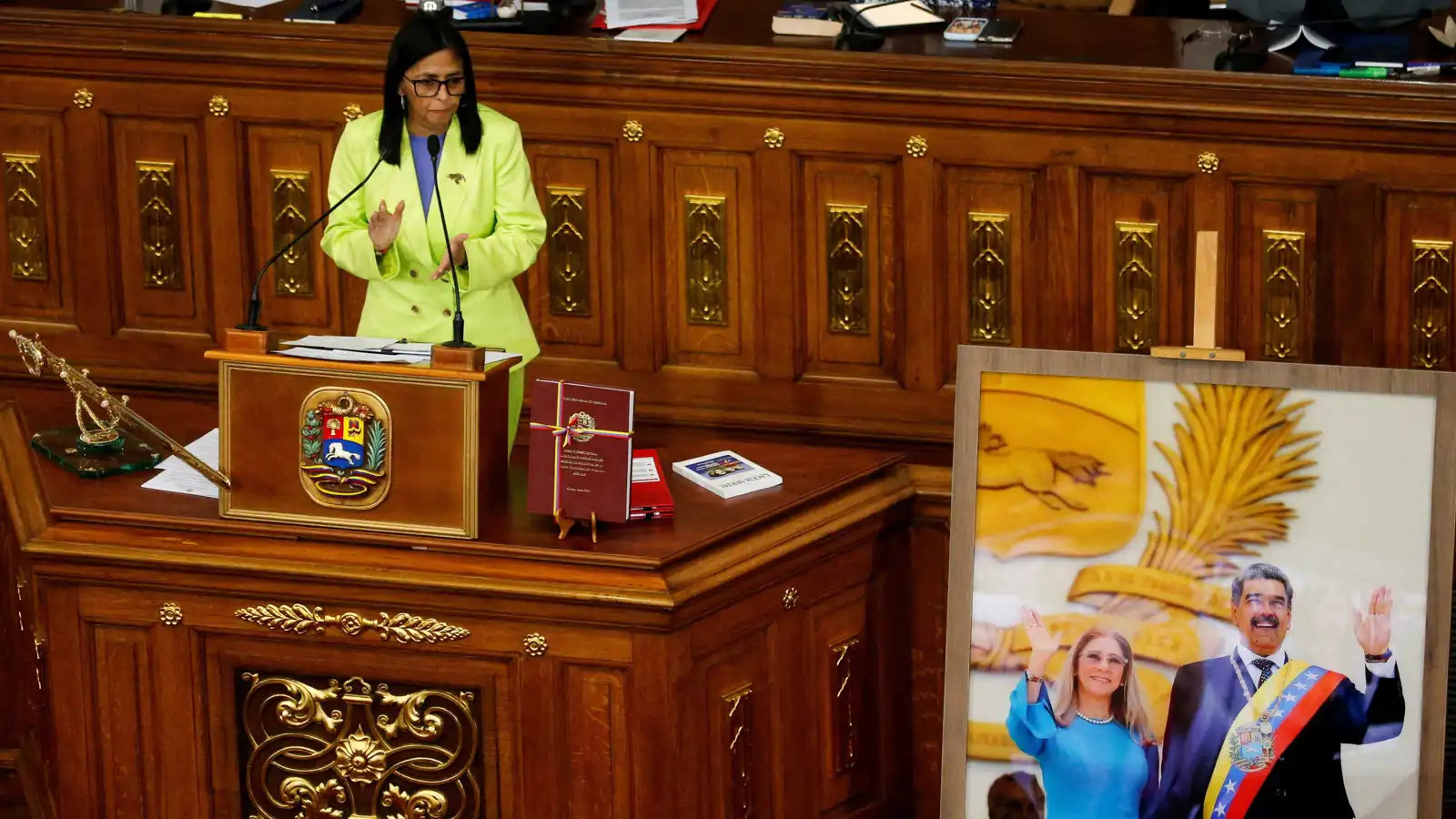 يخص مادورو.. ديلسي رودريغيز تكشف عن طلب قدمته فنزويلا لواشنطن