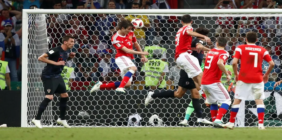 ركلات الترجيح تنهي حلم روسيا وتحمل كرواتيا إلى قبل نهائي كأس العالم 2018