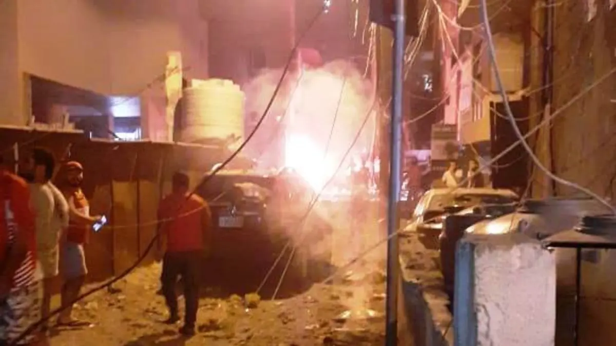 لبنان.. 4 قتلى إثر انفجار خزان وقود في بيروت (فيديو)