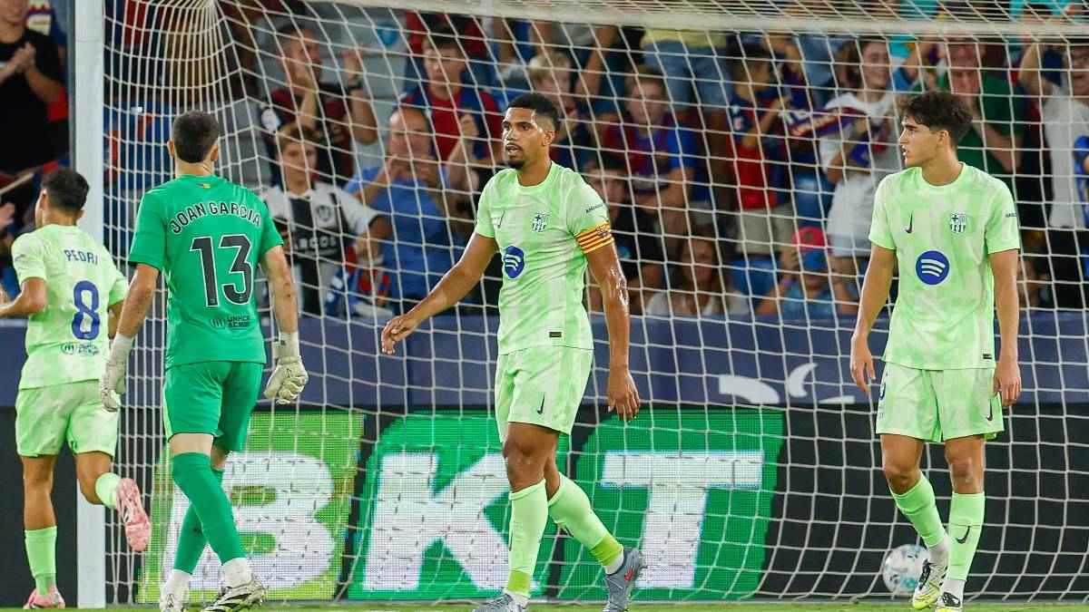 ملخص وأهداف ورجل مباراة ليفانتي ضد برشلونة في الدوري الإسباني