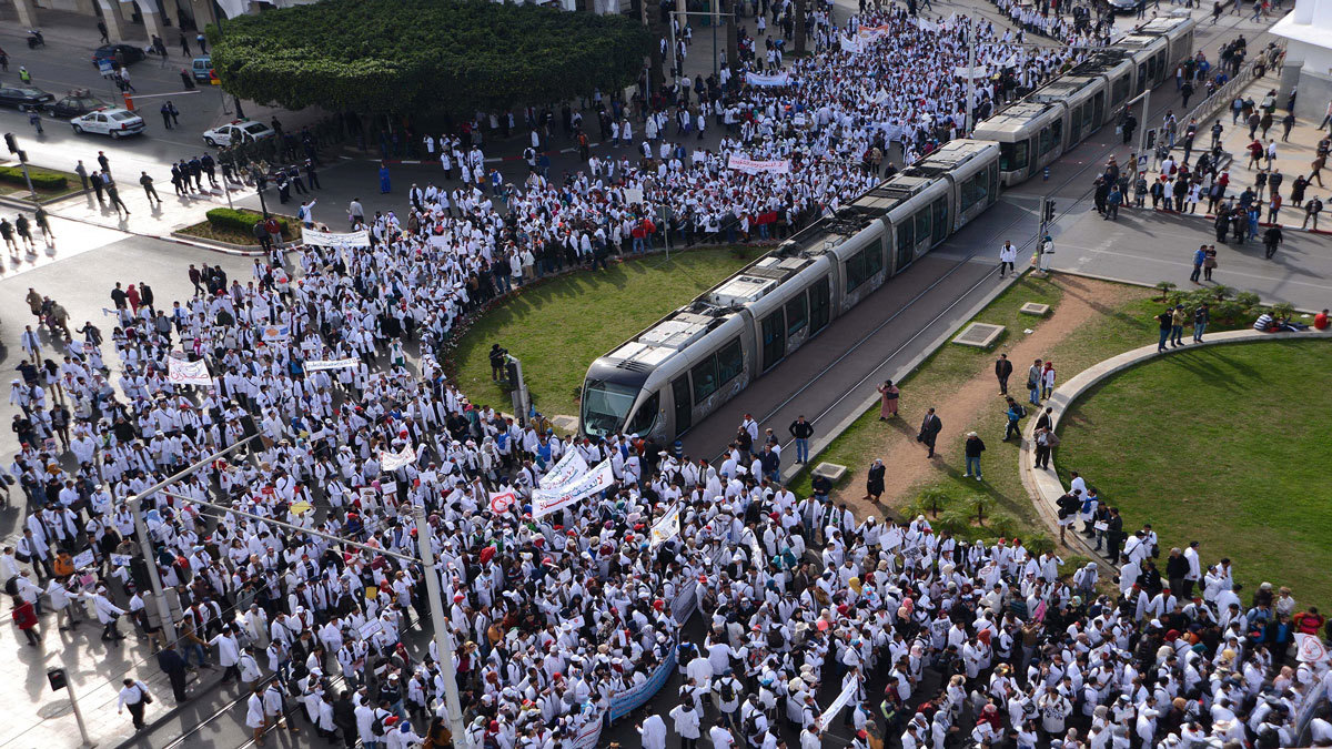 المغرب.. أكبر تنسيق نقابي يعلن عن برنامج احتجاجي غير مسبوق بقطاع التعليم