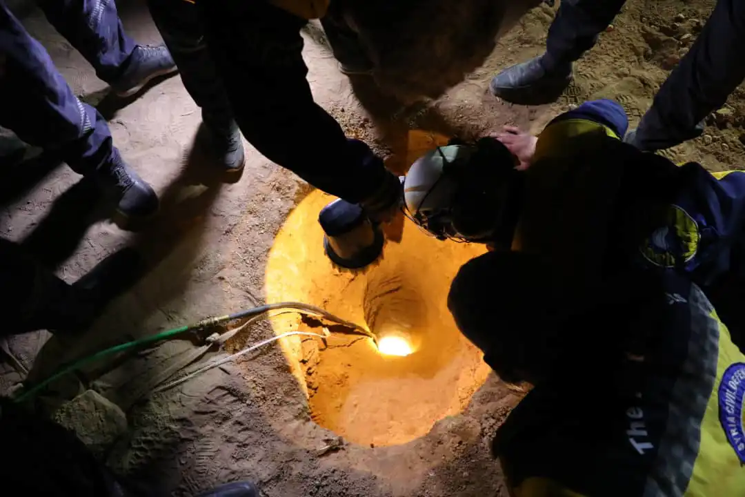 مكان سقوط الطفلة