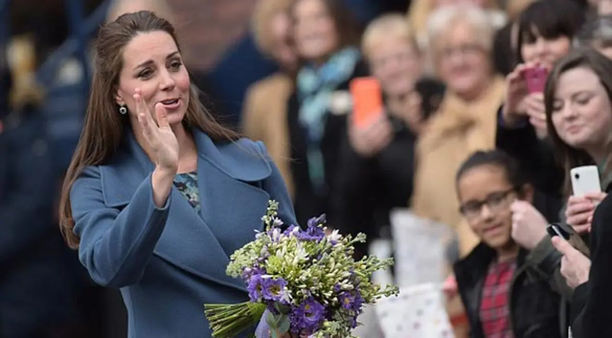 الشيب يغزو رأس كيت ميدلتون