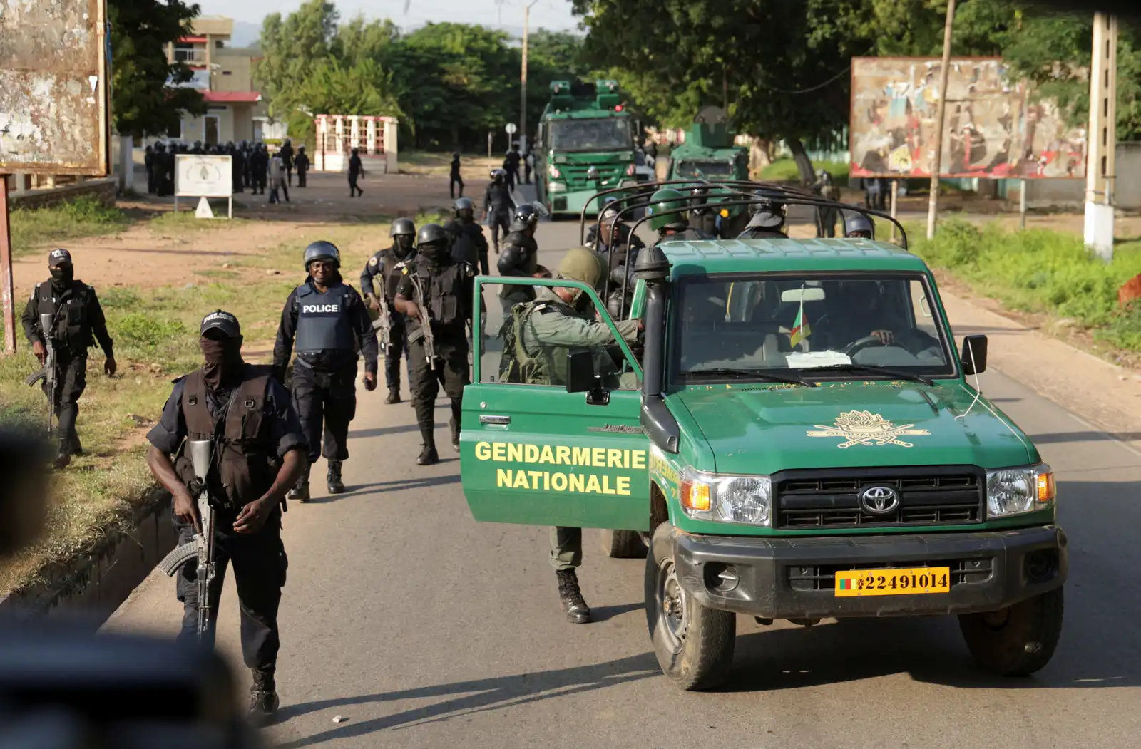 احتجاجات الكاميرون