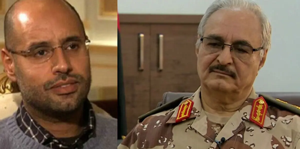 حفتر: سيف الإسلام القذافي رجل مسكين