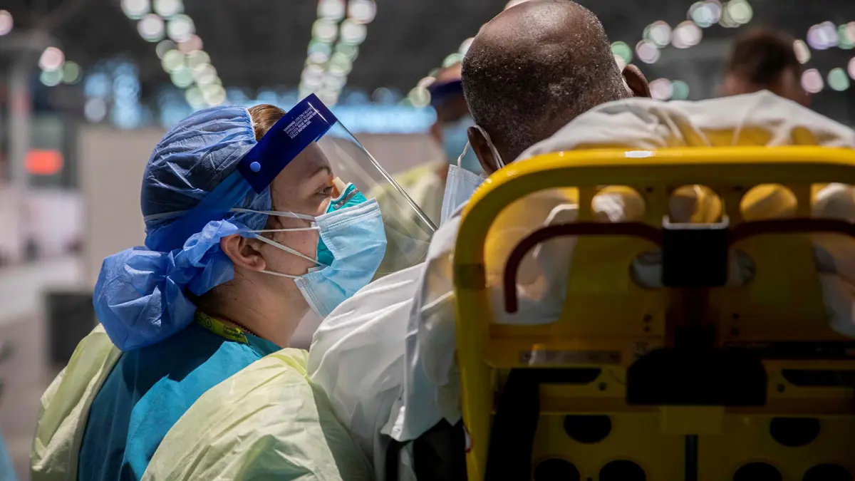 أمريكا تعلن تجاوز  إصابات كورونا حاجز المليونين والوفيات 113914‎