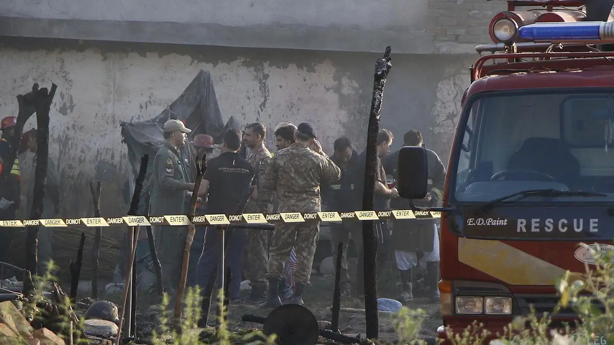 تحطم طائرة عسكرية باكستانية في إسلام آباد